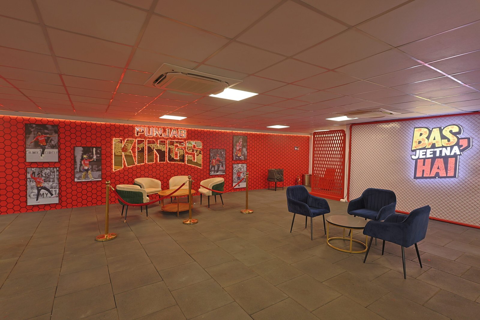 Premium hospitality at a sporting event